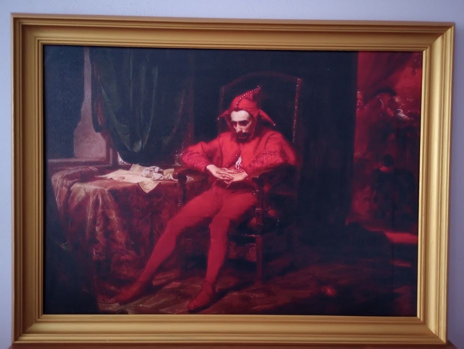 Obraz na płótnie - Stańczyk -Jan Matejko, 50x70cm