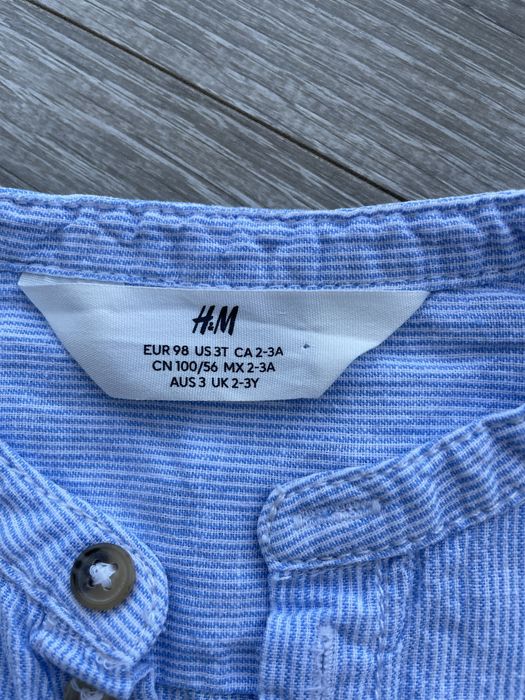 Рубашка лён H&M детская