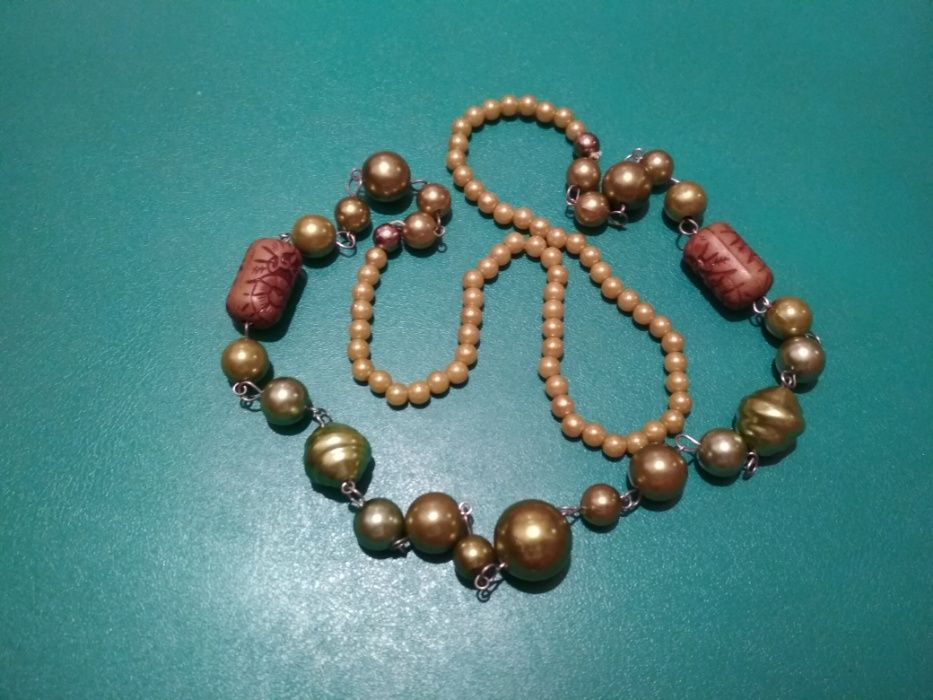 бусы длинные разные