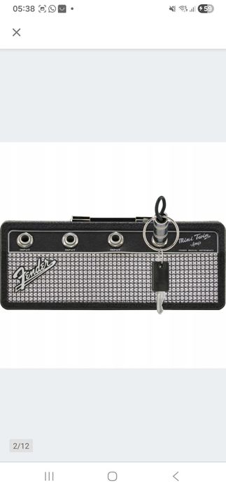 Wieszak na klucze - Fender