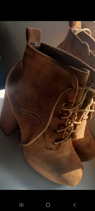 Botins usados 1 vez