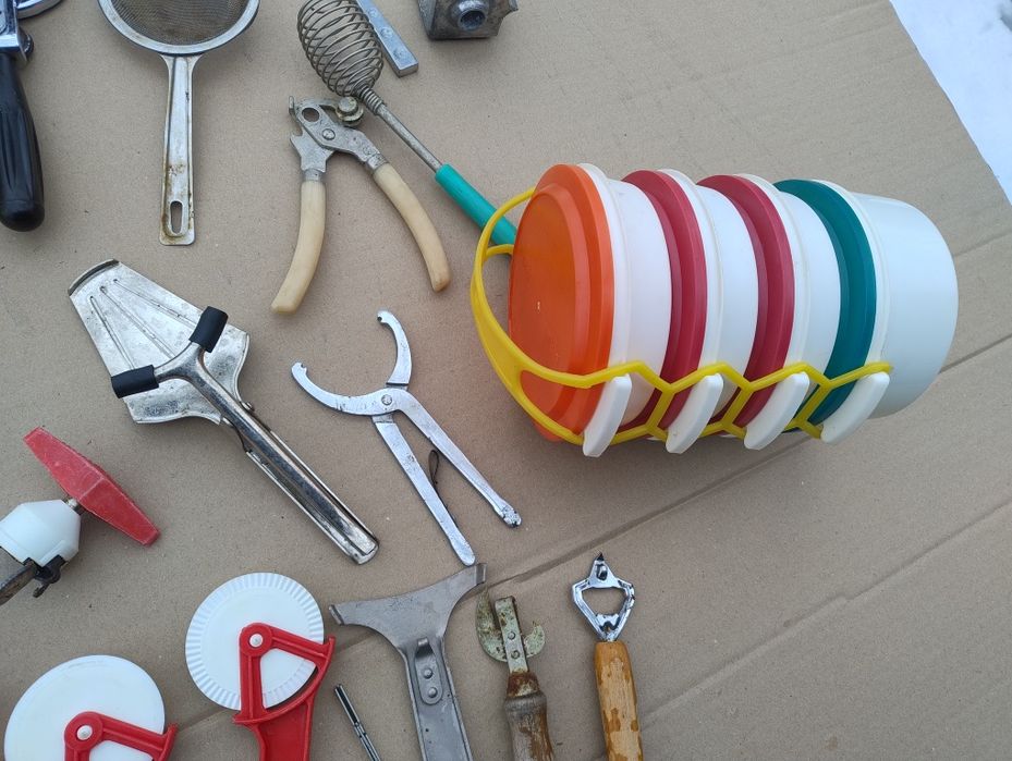 Ціназавсе СССР набір лотків для продуктів терка ключ для консервування