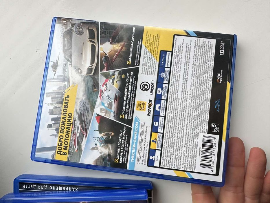 Диск игра на PS4 The Crew2