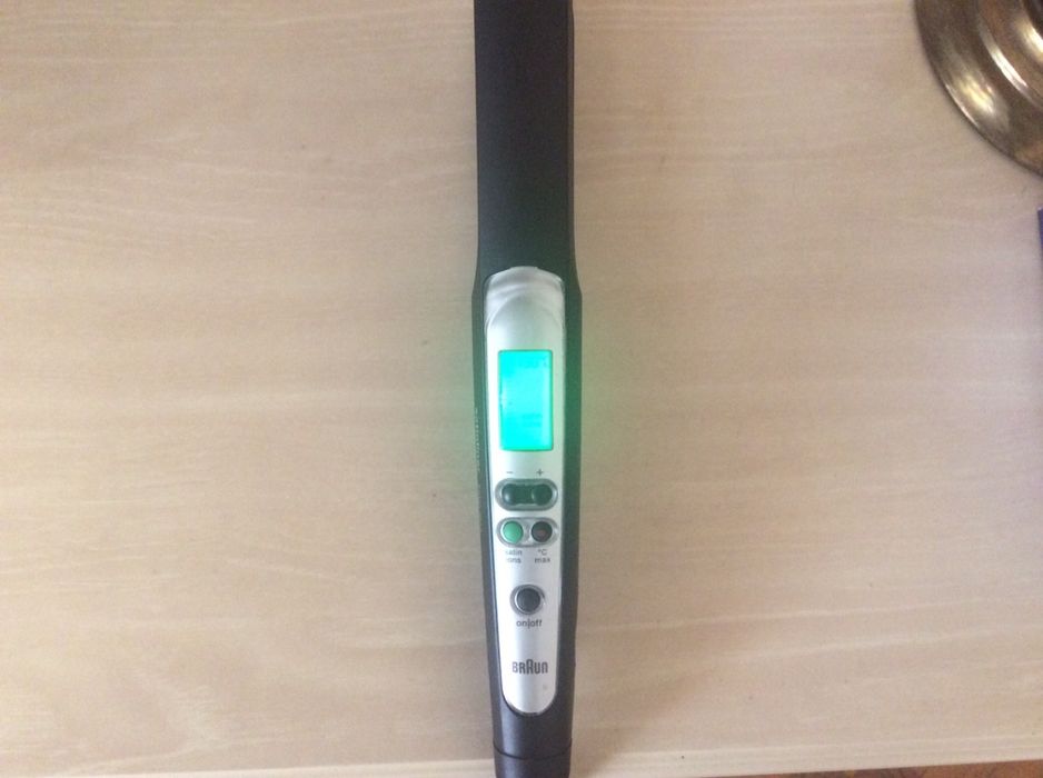 Выпрямитель волос Braun Satinlener ions (ионизирующий)