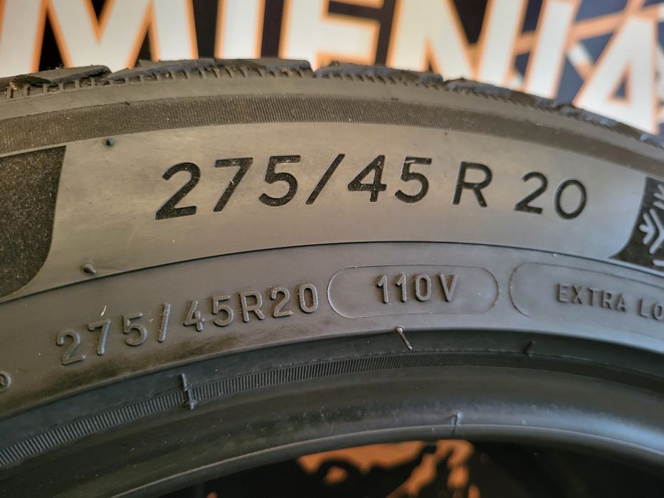 Opony zimowe 275/45/20 Michelin 20rok 6,5mm