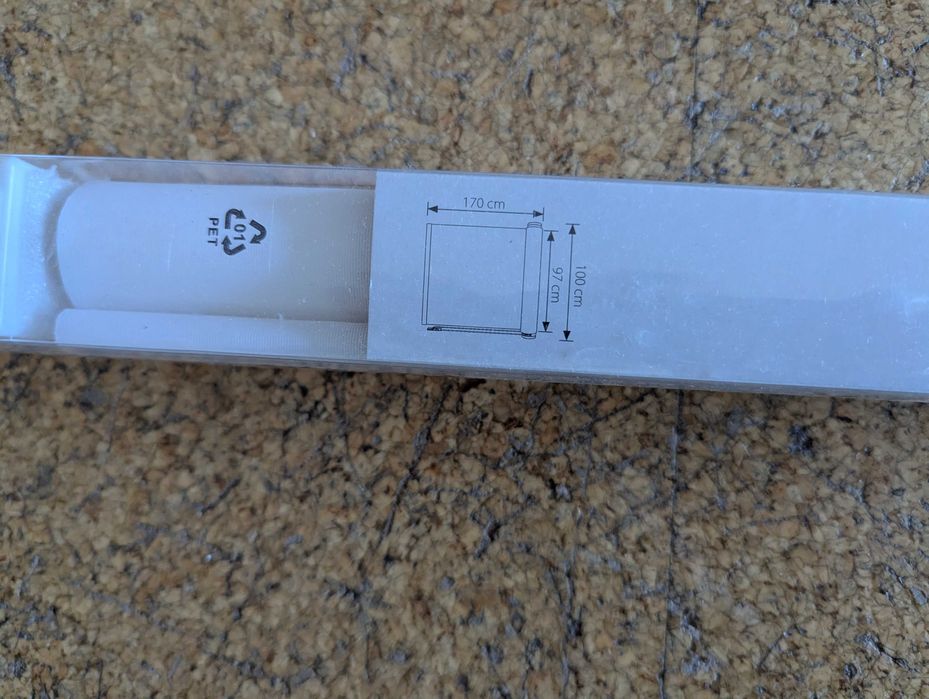 JYSK estore de correr branco 100x170 (NOVO)