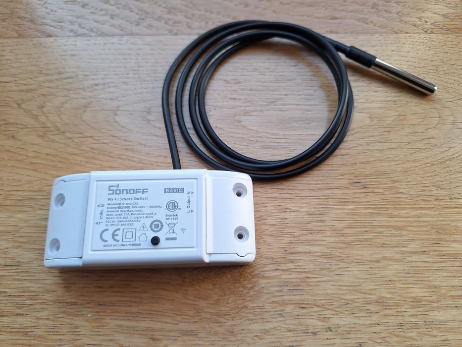 Sonoff R2, SUPLA z termometrem