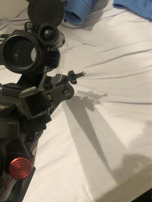 Arma de airsoft ASR115X como nova