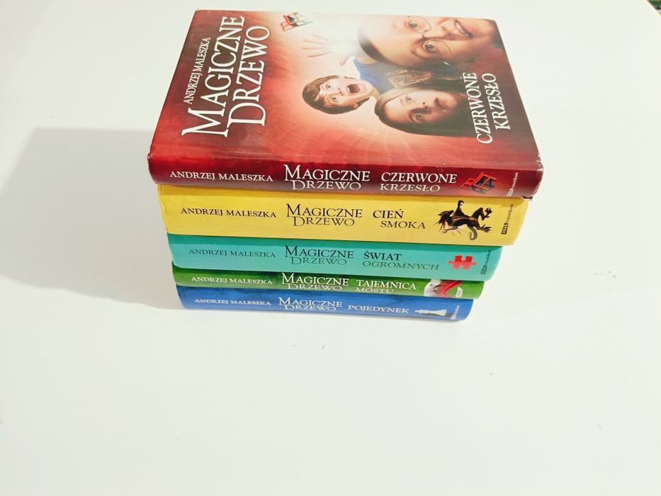 Zestaw 6 szt książek magiczne drzewo