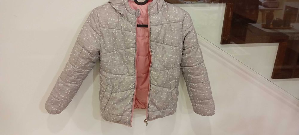 Casaco inverno menina dupla face