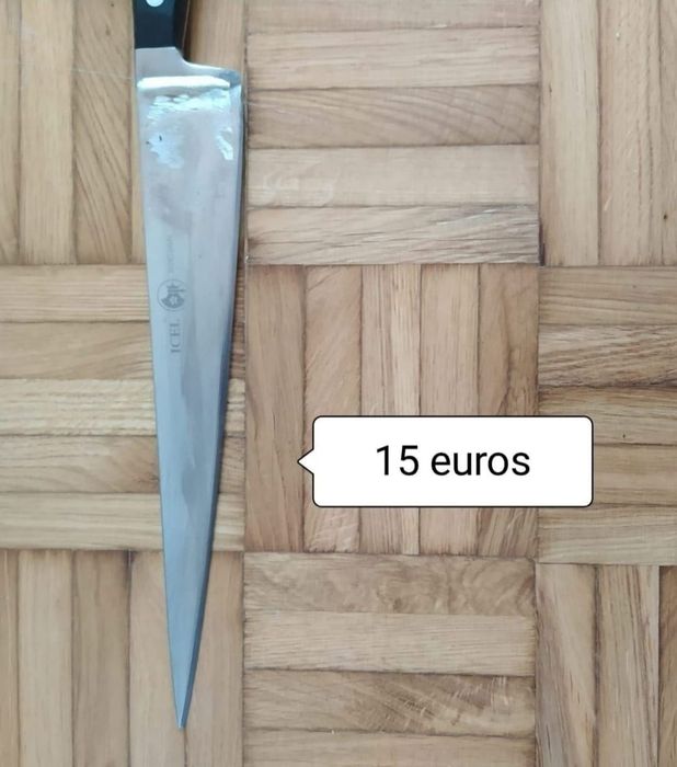 Faça Icel de cabo preto