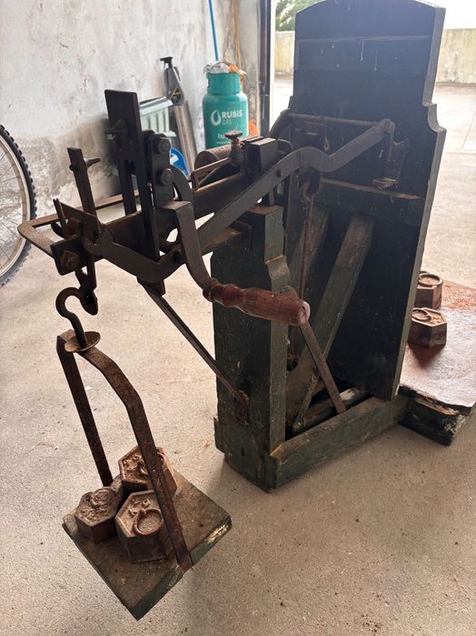 Balança antiga agricola