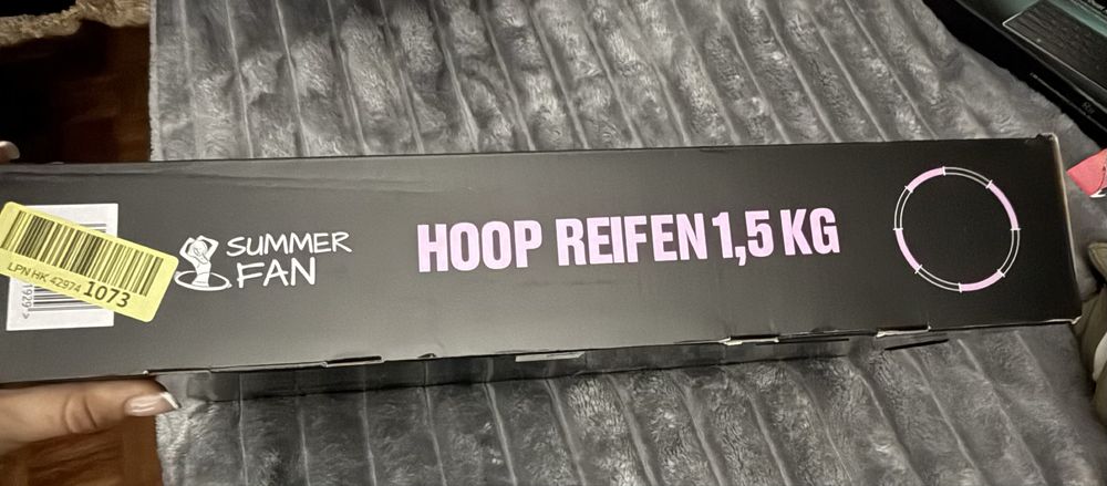 Fitness hoop reifen 1,5 kg