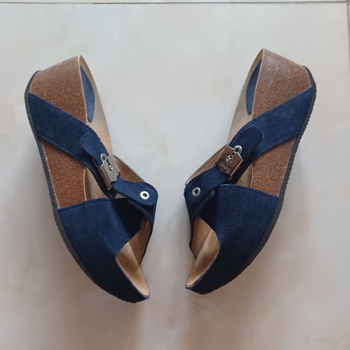 Klapki SCHOLL skórzane profilowane wygodne 40/salon 329 zł