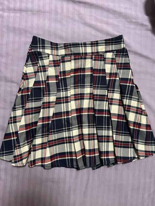 Спідниця в клітинку
