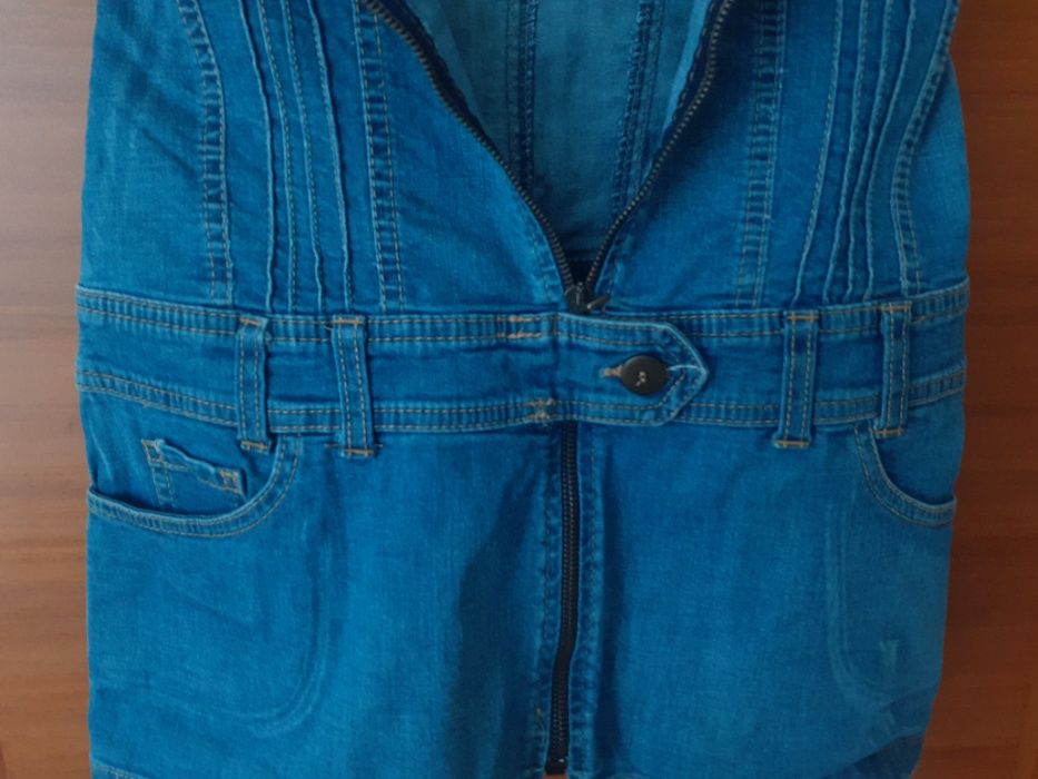 Vestido de ganga Zara - Trf Denim - Tam.M