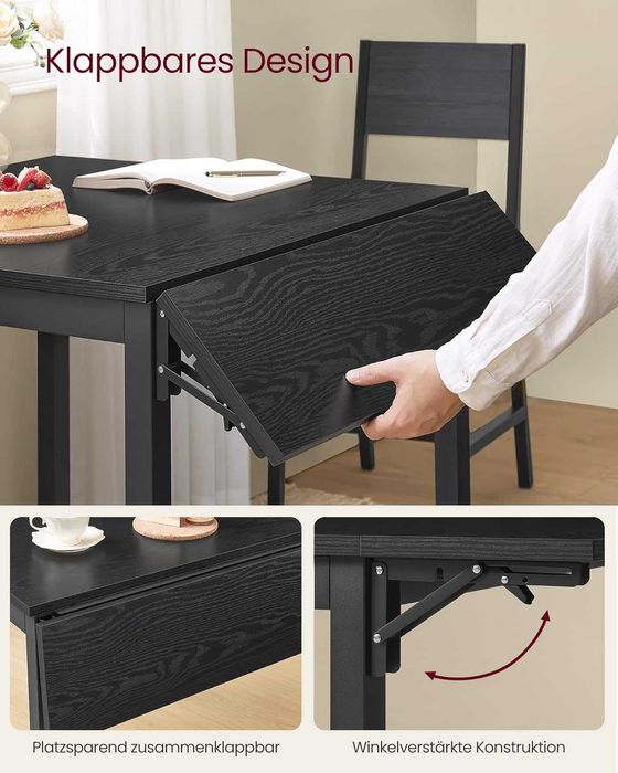 Nowy stół do jadali / stolik / blat / składany / VASAGLE !A28!