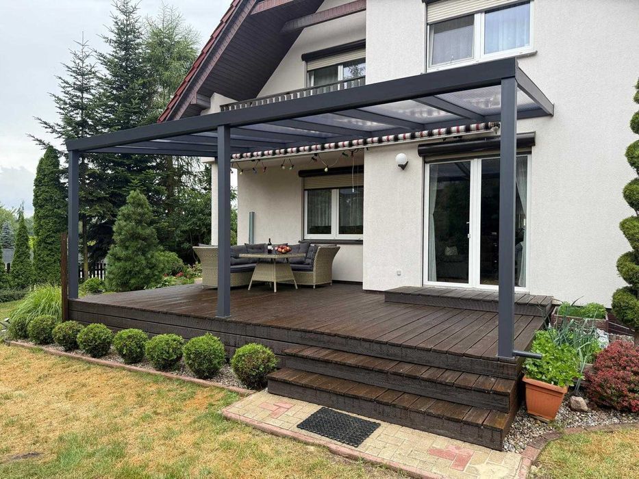 Zadaszenie Tarasu 300x400 z Montażem | Systemy Tarasowe Skrzydlewski