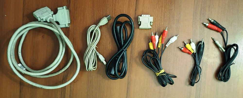 Даром Днепр шнуры кабеля компьютерные оргтехника аудио-видео апаратура