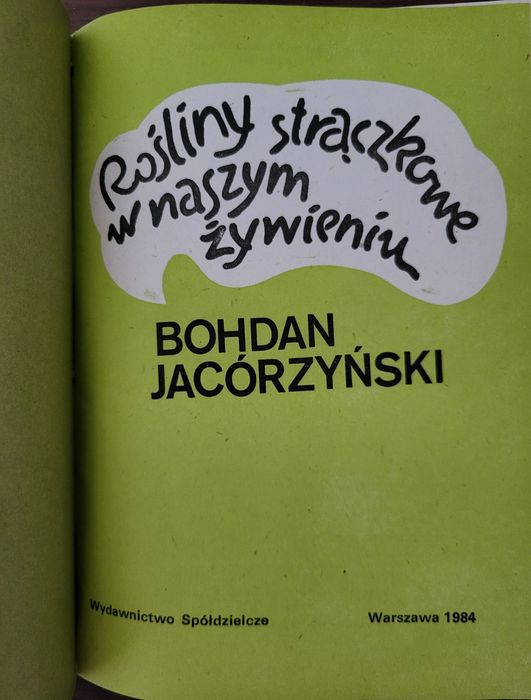 Rośliny strączkowe w naszym żywieniu - Bohdan Jacórzyński