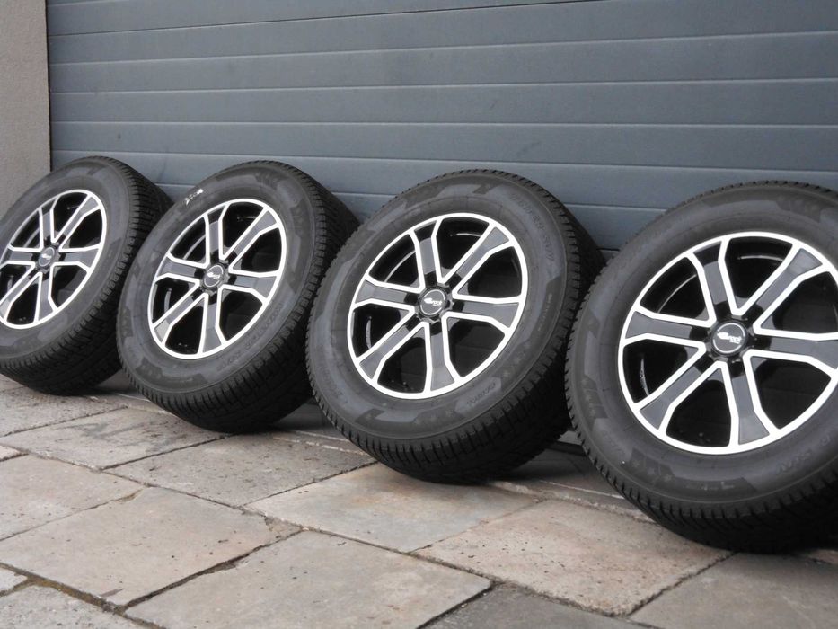 ! Koła zimowe 18 6x139,7 Ford Ranger 265/60R18 8,5-9mm Jak.Nowe 24r