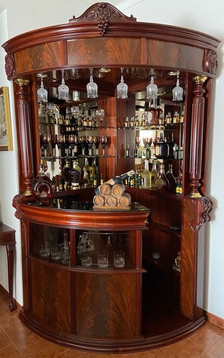 Bar de canto para sala