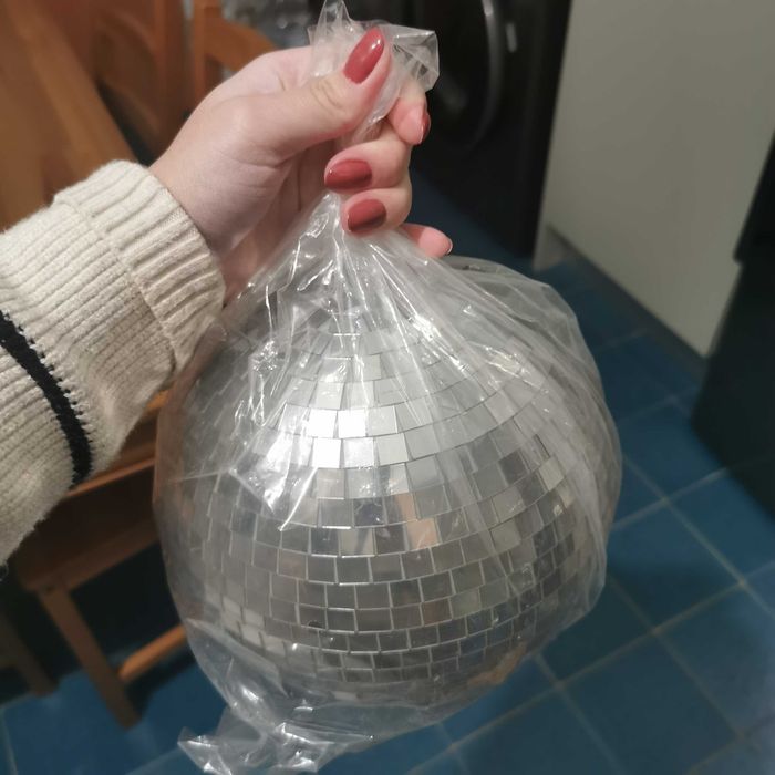 2 bolas de discoteca novas