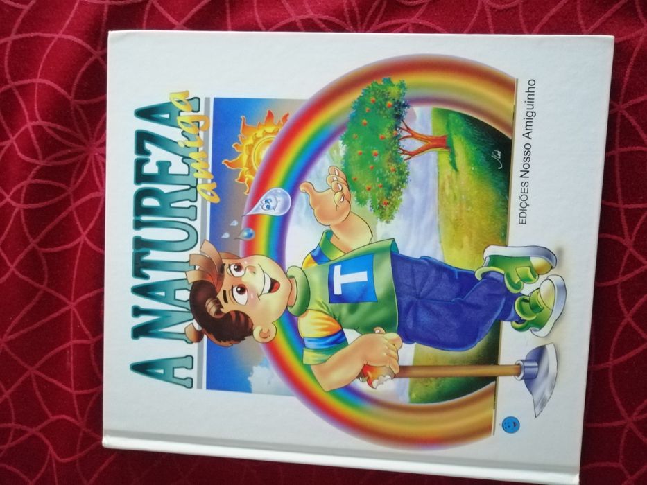 Livro juvenil  "A Natureza Amiga"