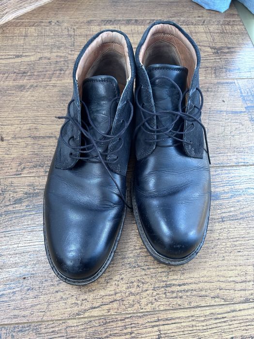 Buty meskie, trzewiki skórzane Ecco