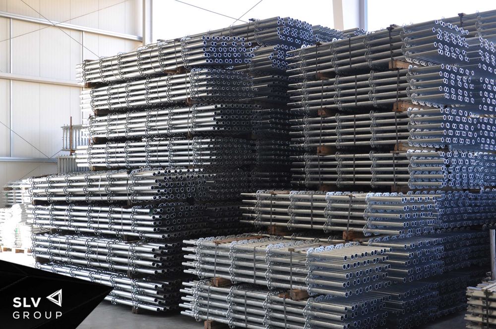 Nowe Rusztowanie modułowe na O Rygiel 1000m2 Rusztowanie przemysłowe
