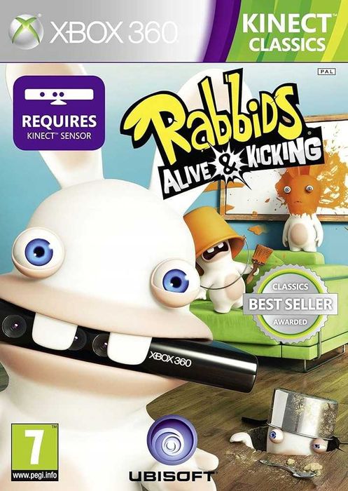 XBOX 360 Raving Rabbids Alive & Kicking