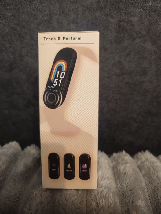 Zegarek sportowy smartband SilverGear activity tracker różowy