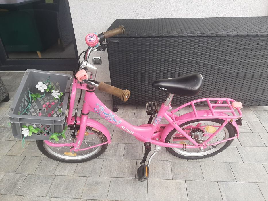 Rower dla dziewczynki rozmiar kół 16 cali