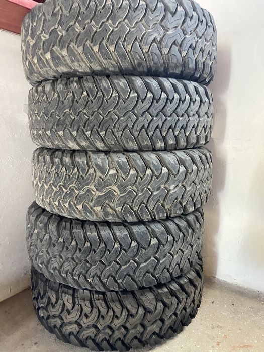 5 Pneus Hankook MT2 245/75 R16 150€/unidade (apenas 1500km)
