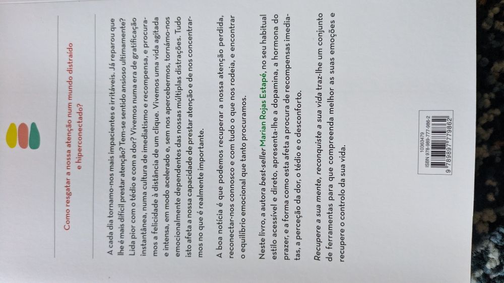 Livro - Recupere a sua mente, reconquiste a sua vida