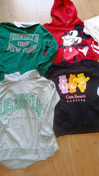 Zestaw bluz 140/146 dla dziewczynki