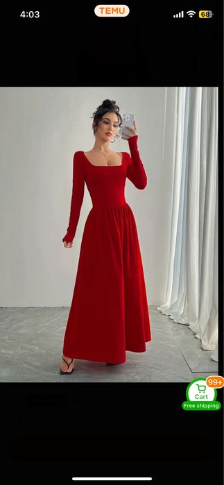 Сукня жіноча довга