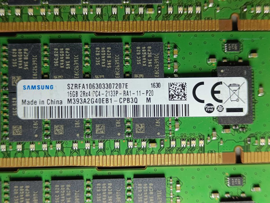 СЕРВЕРНА Оперативна память SAMSUNG DDR4 16GB 2133MHz ECC REG