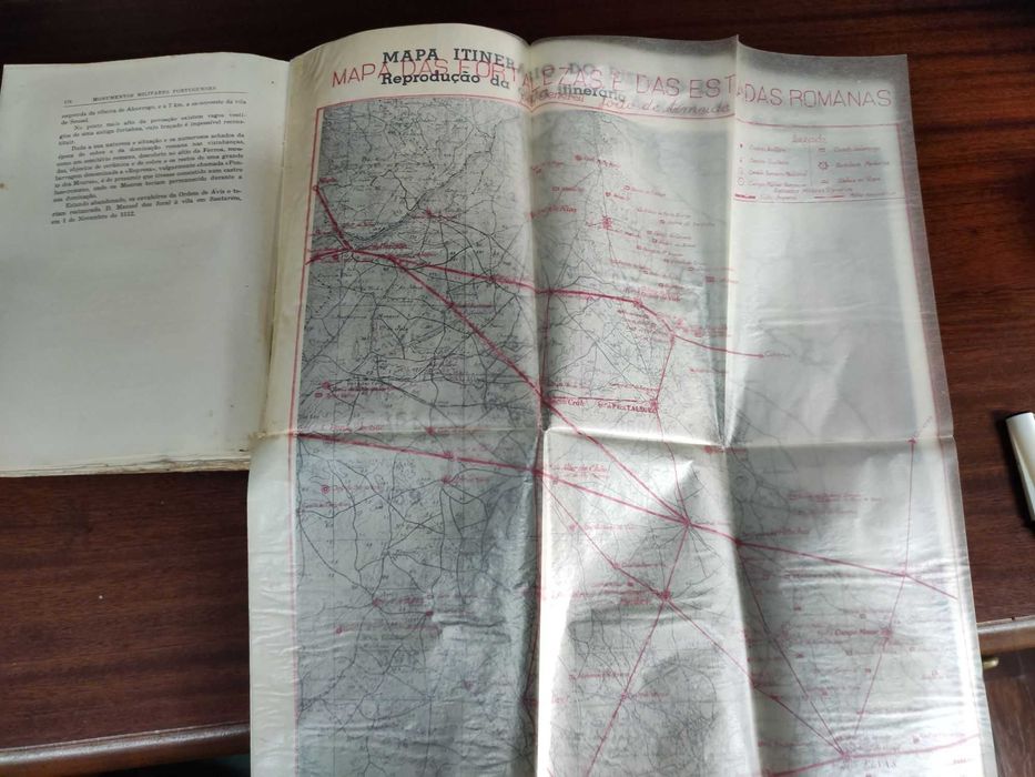 Roteiro dos Monumentos Militares Portugueses (1948) - Livro Raro