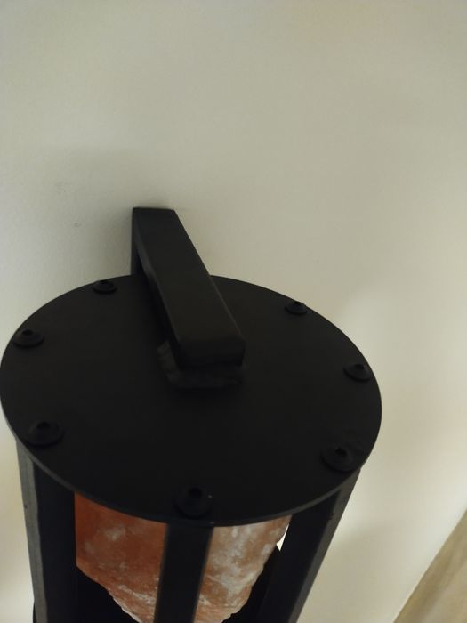 Lampa solna naścienna w stylu loft