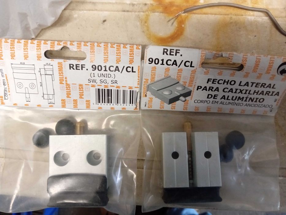 Fecho lateral para janela em alumínio