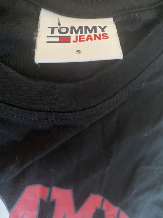 Tommy Jeans czarna koszulka męska rozmiar s