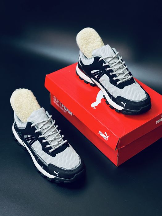 Мужские зимние кроссовки Puma WaterProof +7° -21° не промокают GoreTex