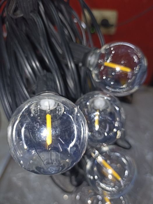 Уличная ретро гирлянда 30 м