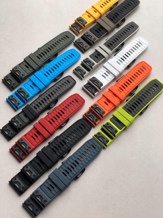 Силіконовий ремінець на годинник Garmin QuickFit 22 26 браслет ремешок