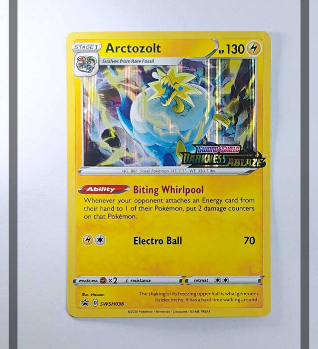 Arctozolt SWSH036 Promo PreRelease Pokemon ENG-NM