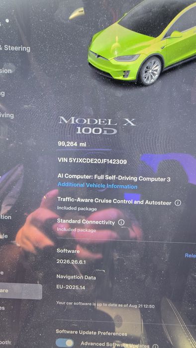 Tesla Model X 2018 VIN 5YJXCDE20JF142309 фото оголошення 11 з 17