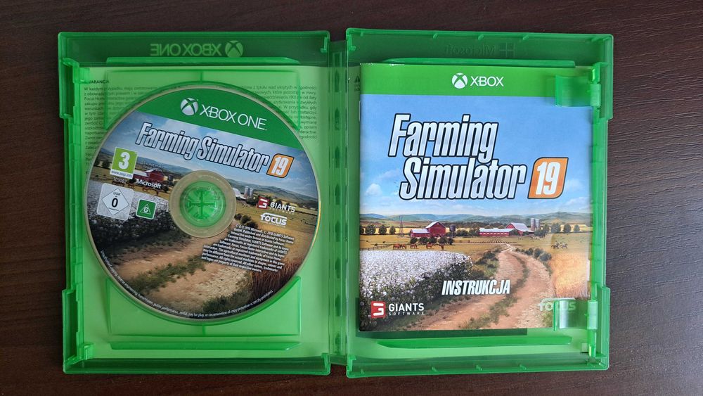 Farming Simulator 19 Xbox one (stan 6/6) Polska Wersja