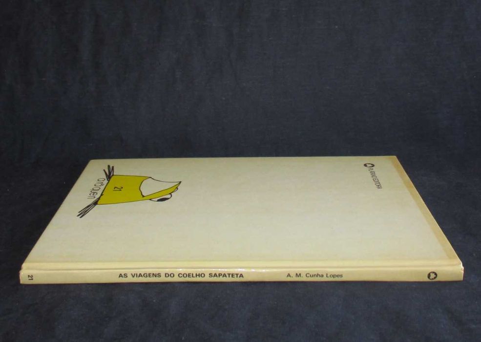 Livro As Viagens do Coelho Sapateta A. M. Cunha Lopes