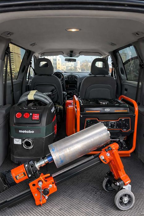 Алмазне буріння сверління отворів